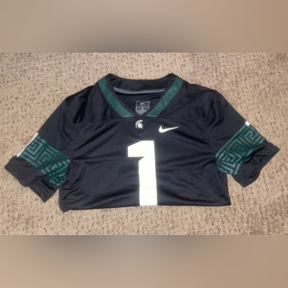 Michigan State football jersey